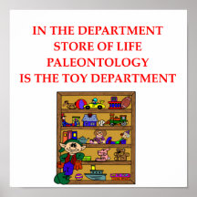 Paläontologieplakat