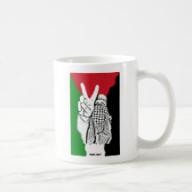 Palästina-Sieg-Flagge Kaffeehaferl