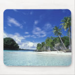 Palau, Felsen-Inseln, Flitterwochen-Insel, Welt Mauspad