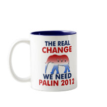 Palin 2012 Änderungs-Kaffeetasse tassen