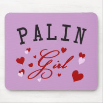 Palin Mädchen mousepads