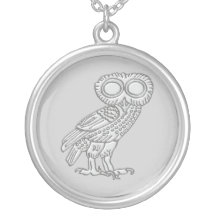 Pallas Athene Athena Eule owl Personalisierter Schmuck
