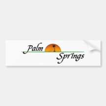 Palm Springs Auto Sticker