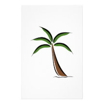 Palm Tree Stationery Paper