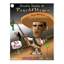 PanchObama kein Pasa Postkarte