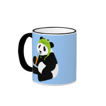 Panda-Frosch-Hut Tee Haferl
