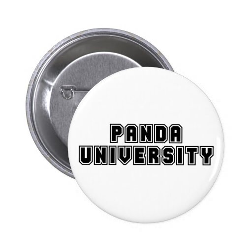 Panda-Hochschulknopf Anstecknadel