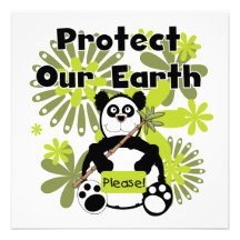 Panda schützen unsere Erdt-shirts und -geschenke Ankündigung