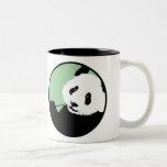 Panda. seagreen Kreis Kaffeehaferl
