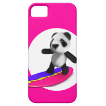 Panda-Surfen des Baby-3d Schutzhülle Fürs iPhone 5