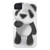 Panda-Uhren des Baby-3d Case-Mate iPhone 4 Hülle