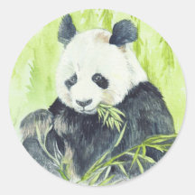 Pandaaufkleber