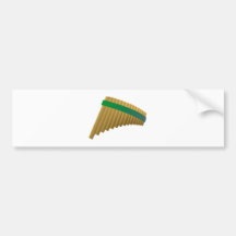 Panflöte pan flute auto sticker