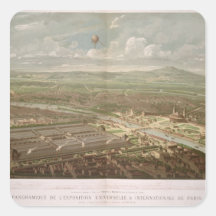 Panoramablick der Ausstellung Universelle Sticker