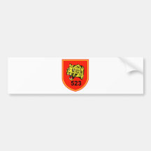 Panzerbataillon 523 autosticker