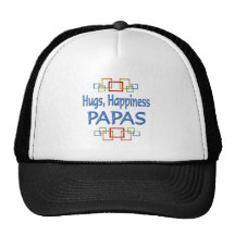 Papa-Umarmungen Baseballmütze