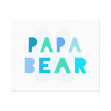 Papabär Gespannte Galerie Drucke