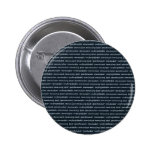 Papierspezifikt. MARINEBLAU TYPOGRAFIE-MOTIVIEREND Buttons