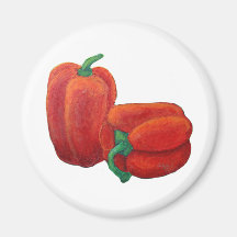 Paprika Kühlschrankmagnete