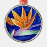 Paradiesvogel Blumen-Grafik-Verzierungs-Anhänger Weihnachtsbaum Ornamente