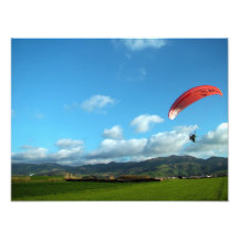 Paramotoring Fotodruck