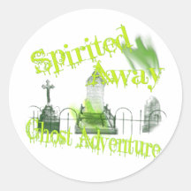 Paranormal Forscher Runde Aufkleber
