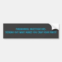 PARANORMAL INVESTIGATORS-SEEKING HERAUS, WAS… MACH AUTO AUFKLEBER