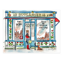 Paris BOULANGERIE 28 postkarten
