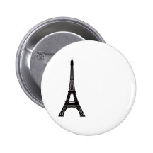 Paris-Eiffelturm Anstecknadelbuttons