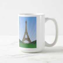Paris: Eiffelturm: Vektorzeichnen: Tasse