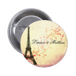 Paris in der Liebe - Eiffel-Turm Anstecknadel