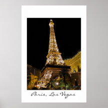 Paris, Las Vegas Plakatdruck