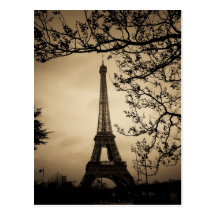 Paris Postkarte