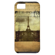 Paris Stempel Hülle Fürs iPhone 5