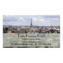 Paris-Visitenkarte