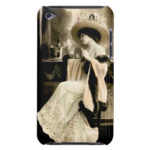Pariser Frau 1900, die Champagne trinkt iPod Touch Hüllen