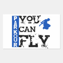 Parkour - Sie können fliegen Sticker