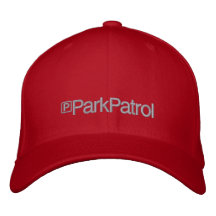 ParkPatrol Logokappe (mit silbernem Faden) Bestickte Caps