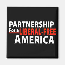 Partnerschaft für ein Liberal-Freies Amerika Kühlschrankmagnete