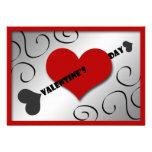 Party Einladungen Herzu. Pfeilvalentines Tages