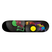 Party-Hintergrund Bedruckte Skateboarddecks
