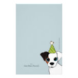 Party-Jack-Russell-HundPersonalizable Anmerkungs-P Büropapiere