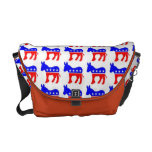 Party-Symbol-Logo-Esel USA demokratischer Kuriertasche