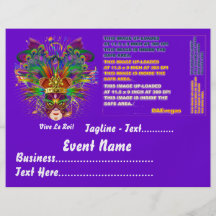 Party-Thema oder die Ereignis-Ansicht, die sehen g Individuelle Flyer