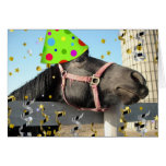 Party-Tier-Pferd Grußkarte