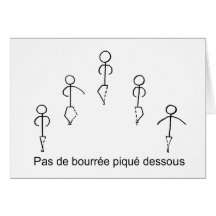 Pas de Bourree Karte