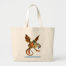 PASSEN SIE DAS GEFÜRCHTETE JABBERWOCKY AUF TASCHEN