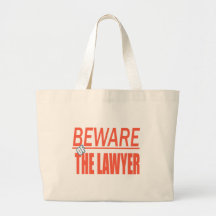 Passen Sie von der Rechtsanwalt-Zeichen-Tasche auf