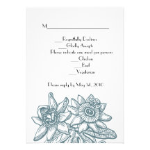 Passionflower UAWG AquamarinSet #1 Individuelle Einladungen