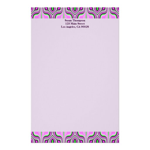 Pastellrosamuster Büropapier